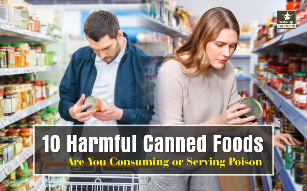 10 Harmful Canned Foods 1