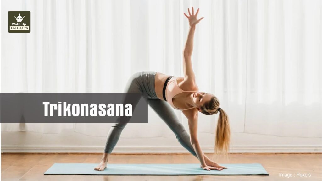 Trikonasana For Lungs