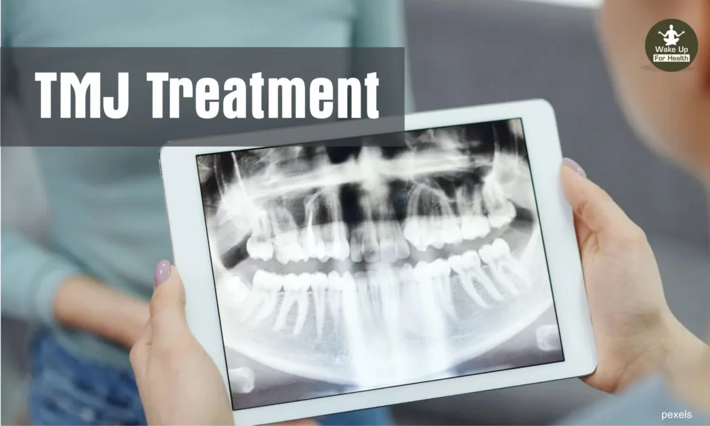 TMJ Treatment by medicine and therapy